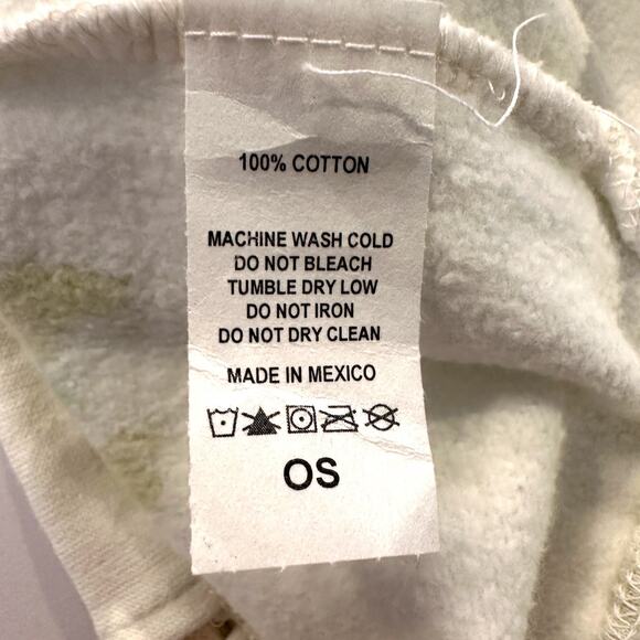 Boy's Lie Drawstring Backpack Bag Soft Cupid Green Turquoise White NWT - Picture 6 of 9